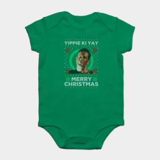 Die Hard Christmas Yippie Ki Yay Baby Bodysuit